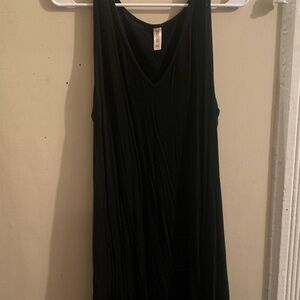 Elegant Black Sleeveless Dress